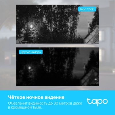 Уличная Wi-Fi камера Tapo C500 (поворотная)