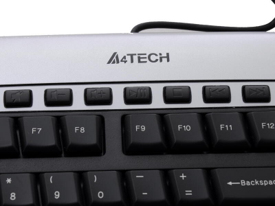 Клавиатура A4tech KR-86 Black-Grey USB