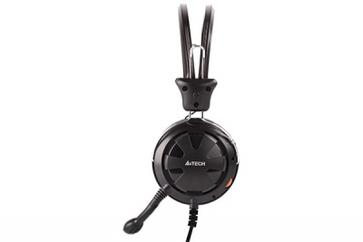Наушники+микрофон A4tech HS-28i BLACK <1xJack3.5, 20Hz-20kHz, 32 Om, 102dB, 1.8m>