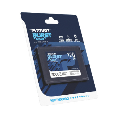 Накопитель SSD 2.5" SATA III Patriot  120GB BURST ELITE 450/320 PBE120GS25SSDR