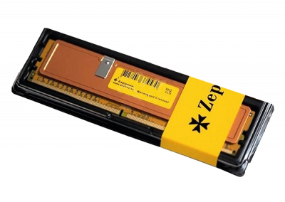 Оперативная память DDR4 PC-21300 (2666 MHz) 16Gb Zeppelin XTRA <1Gx8, Gold PCB, усил. радиатор>