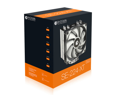 Вентилятор ID-Cooling SE-224-XT BASIC <LGA1700/1200/2066/2011/AM4, 120mm, TDP180W, 4PIN>