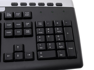 Клавиатура A4tech KR-86 Black-Grey USB