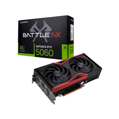 Видеокарта Colorful GeForce RTX 5060 Battle AX DUO 8GB-V (HDMI/3DP, GDDR7/128-bit, 2xFan)