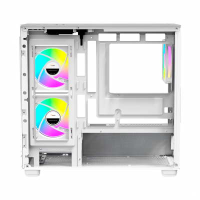 Корпус ПК без БП Ocypus Gamma C52 WH ARGB mATX/ITX 3xUSB Белый Gamma-C52-WHD300XX-GL