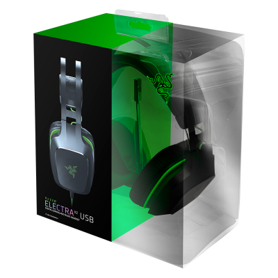 Наушники-гарнитура игровые Razer Electra V2 (USB) RZ04-02220100-R3M1 <Динамики 40 мм, 50 мВт, USB>