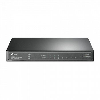 Коммутатор PoE+ Smart GbE  8-портовый Tp-Link TL-SG2008P