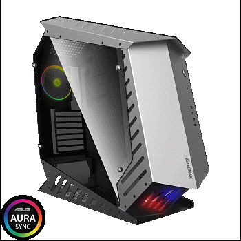Корпус ПК без БП GameMax AUTOBOT <ATX, 3x120 Rainbow, 3.5x3, 2.5x3, USB2.0x2, 576x224x595mm>