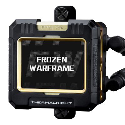 Водяное охлаждение для процессора Frozen Warframe FW360 LCD черный