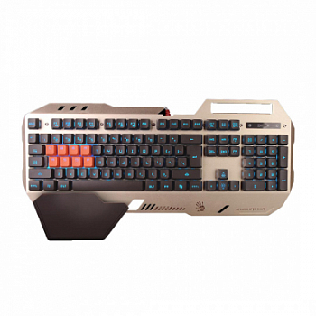 Клавиатура игровая Bloody B2418-Golden <LED подсветка, 1.8m USB, 8 ABS Keycaps>