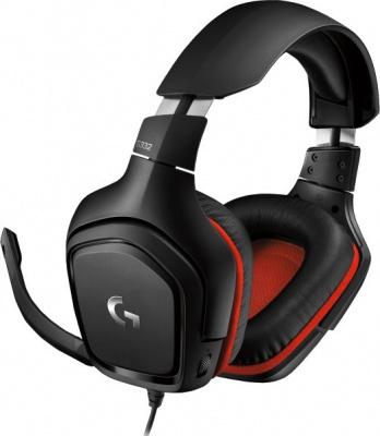 Наушники+микрофон игровые Logitech G332 <20 – 20000 Гц, mini-Jack 3.5mm, 2 м, 981-000757> Наушники+микрофон игровые Logitech G332 <20 – 20000 Гц, mini-Jack 3.5mm, 2 м, 981-000757>