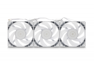 Жидкостная система охлаждения EKWB EK-NUCLEUS AIO CR240 LUX D-RGB – White, 2x120mm Socket Intel/AMD