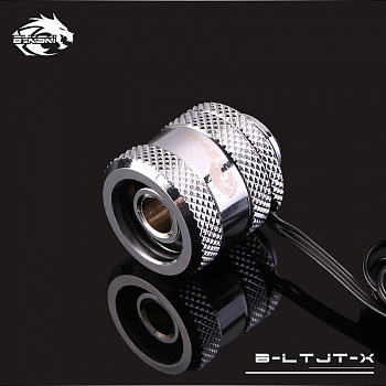 Фитинг внешний Bykski B-LTJT-X <ARGB, внутренний диаметр 10ММ, внешний 14ММ>