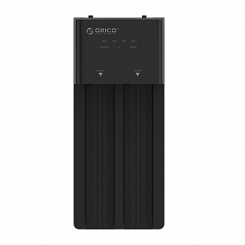Док-станция HDD 2.5/3,5" ORICO 6528US3-C-EU-BK-BP <USB3.0, Cable 1m,12V4A, BLACK, 212*114*90mm>