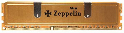 Оперативная память DDR4 PC-19200 (2400 MHz)  8Gb Zeppelin XTRA <1Gx8, Gold PCB, радиатор>