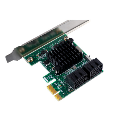Карта расширения SATA PCI-E ORICO PAS-4U <SATA3.0 * 4, 6Gbps, NCQ>