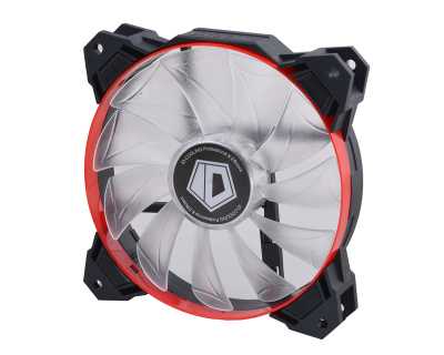 Вентилятор для корпуса ID-Cooling SF-12025-R RED <LED, 120x120x25mm, 800~2000±10%RPM> Вентилятор для корпуса ID-Cooling SF-12025-R RED <LED, 120x120x25mm, 800~2000±10%RPM>