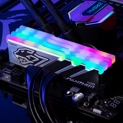 Оперативная память 32GB 5200MHz DDR5 Apacer Panther RGB UDIMM PC5-41600 AH5U32G52C5229BAA-1