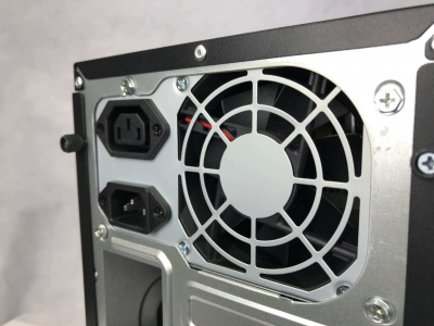 Корпус ПК с БП SMART SX-C5822 <microATX, 360*175*365mm, 0.4mm, 2xUSB, MAX450W+8mm, BLACK>