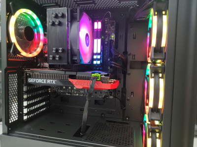 Компьютер S SMART SharkPlay 2nd <12400F/16Gb/SSD 512GB/RTX3060Ti 8G>