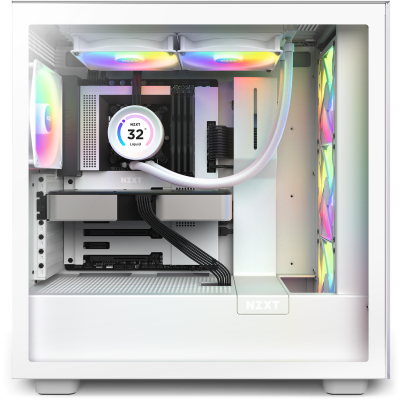 Жидкостная система охлаждения NZXT Kraken Elite 280 RGB <2x140mm RGB, 2.36” LCD Display, GIF, white>