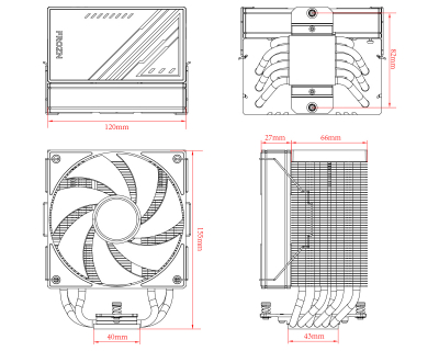 Вентилятор для процессора ID-COOLING FROZN A610 ARGB WHITE