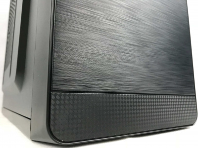 Корпус ПК с БП SMART SX-C5822 <microATX, 360*175*365mm, 0.4mm, 2xUSB, MAX450W+8mm, BLACK>