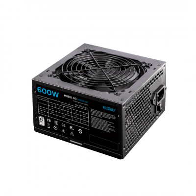 Блок питания PCCooler  HW600-NP, 600W, Non Modular, 80+, Fan 120mm, HW600-NP