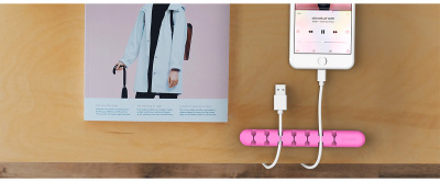 Фиксатор кабеля ORICO CBS7-GY <7X, 15*2*1.2mm, силикон, GRAY>