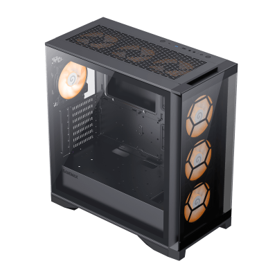 Корпус ПК без БП GameMax LEADER TG <E-ATX, 6x120FAN>