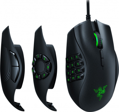 Мышь игровая Razer Naga Trinity  RZ01-02410100-R3M1 <Optical, 16000dpi, 16.8млн цветов, USB, Чёрная> Мышь игровая Razer Naga Trinity  RZ01-02410100-R3M1 <Optical, 16000dpi, 16.8млн цветов, USB, Чёрная>