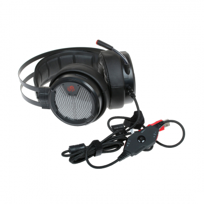 Наушники+микрофон игровые Bloody M620T <USB, 20 Hz - 20 KHz,  Cable 180 CM USB, LED  Neon Colors>