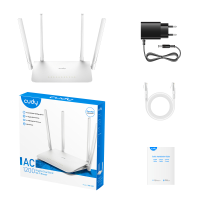 Маршрутизатор беспроводной CUDY WR1300 <AC1200 Gigabit Wi-Fi Mesh Router>