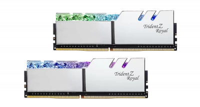 Оперативная память G.Skill Trident Z Royal F4-3200C16D-16GTRS <8*2 ГБ DDR4, 3200 МГц, подсветка>
