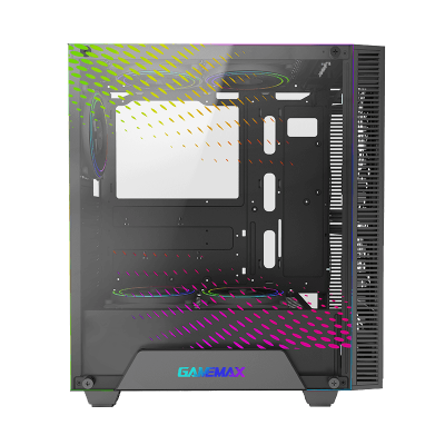 Корпус ПК без БП GameMax RockStar2 <MATX, 1x120mmARGB, USB2.0x1, USB3.0x1>