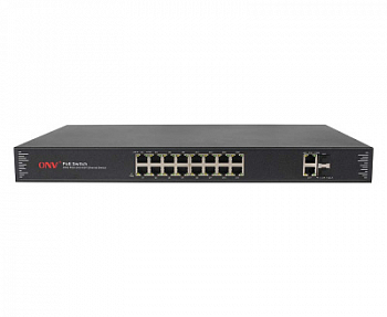 Коммутатор PoE 16-портовый ONV-POE33020PF