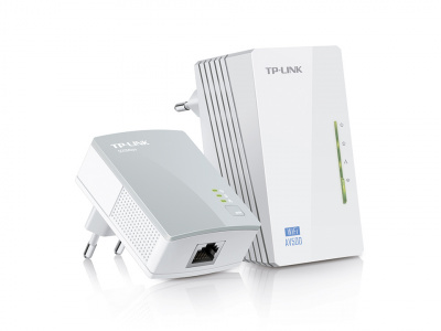 Сетевой адаптер Powerline TP-Link TL-WPA4220KIT Сетевой адаптер Powerline TP-Link TL-WPA4220KIT