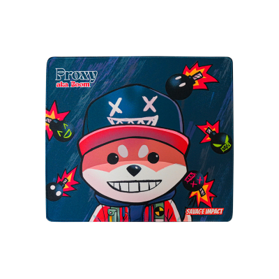 Коврик игровой Bloody BP45 Proxy Boom Ink SAVAGE <450 x 400 x 3 mm>