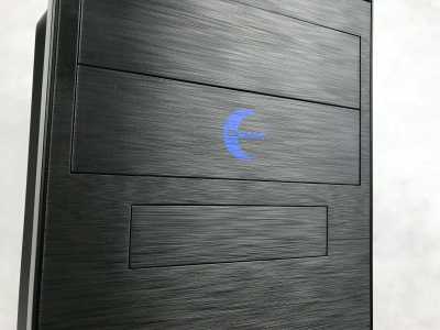 Корпус ПК с БП SMART SX-C5822 <microATX, 360*175*365mm, 0.4mm, 2xUSB, MAX450W+8mm, BLACK>