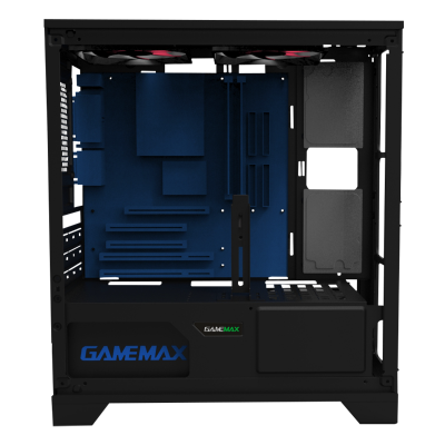 Корпус ПК без БП GameMax H602BK <MATX, 2x3,5, 2x2,5, 1хUSB3.0, 2хUSB2.0, 188x440x407mm> Корпус ПК без БП GameMax H602BK <MATX, 2x3,5, 2x2,5, 1хUSB3.0, 2хUSB2.0, 188x440x407mm>