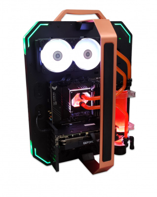 Компьютер MOON bladeX <11700K/КАСТОМНАЯ CЖО/MB AsusTUFGAMING Z590/32GB3600/NVME256/2TB/RTX3070 8GB>