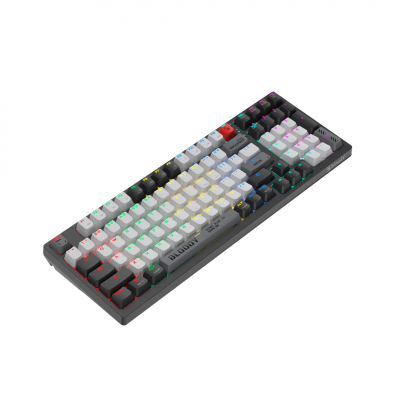 Клавиатура игровая беспроводная Bloody WS98 Bloody Grey <механическая>