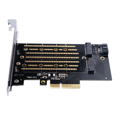 Карта расширения M.2 NVME PCI-E ORICO PDM2-BP <M.2 SSD, M.2 NVMe для PCI-E 3.0 X4, 32Gbps, 2TB>V2