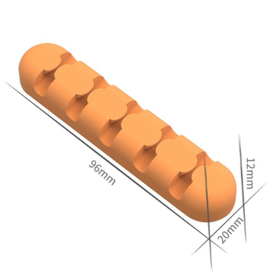 Фиксатор кабеля ORICO CBS5-OR <5X, 96*20*12mm, силикон, ORANGE>V2 Фиксатор кабеля ORICO CBS5-OR <5X, 96*20*12mm, силикон, ORANGE>V2