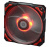 Вентилятор для корпуса ID-Cooling PL-12025-R RED LED Вентилятор для корпуса ID-Cooling PL-12025-R RED LED
