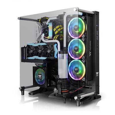 Корпус Thermaltake Core P5 TG V2/Black/Wall Mount/SGCC/Tempered Glass, CA-1E7-00M1WN-05