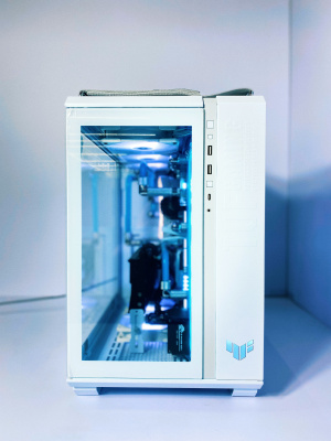 Компьютер S SMART Snowman <11700/ 32Gb/ SSD 500GB+1Tb NVMe/ RTX3080 10G/ Кастом СЖО>