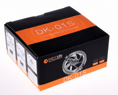 Вентилятор ID-Cooling DK-01S <AM4(3+)/Intel LGA1150/1155/1156/775, TDP65W, 80mm, защелки, 3PIN> v3 Вентилятор ID-Cooling DK-01S <AM4(3+)/Intel LGA1150/1155/1156/775, TDP65W, 80mm, защелки, 3PIN> v3