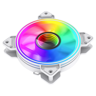 Вентилятор для корпуса GameMax Dual-Ring-Infinity WT