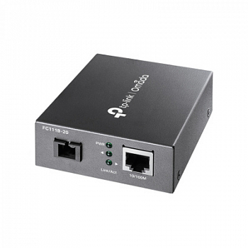 Оптический медиаконвертер FE WDM TP-LINK FC111B-20 <100BASE, 1310/1550nm, BiDi, 20 км, SC>